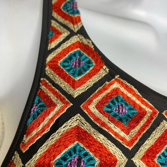 Beach Riot Embroidered Flutter Bikini Top - Picture 2 of 7